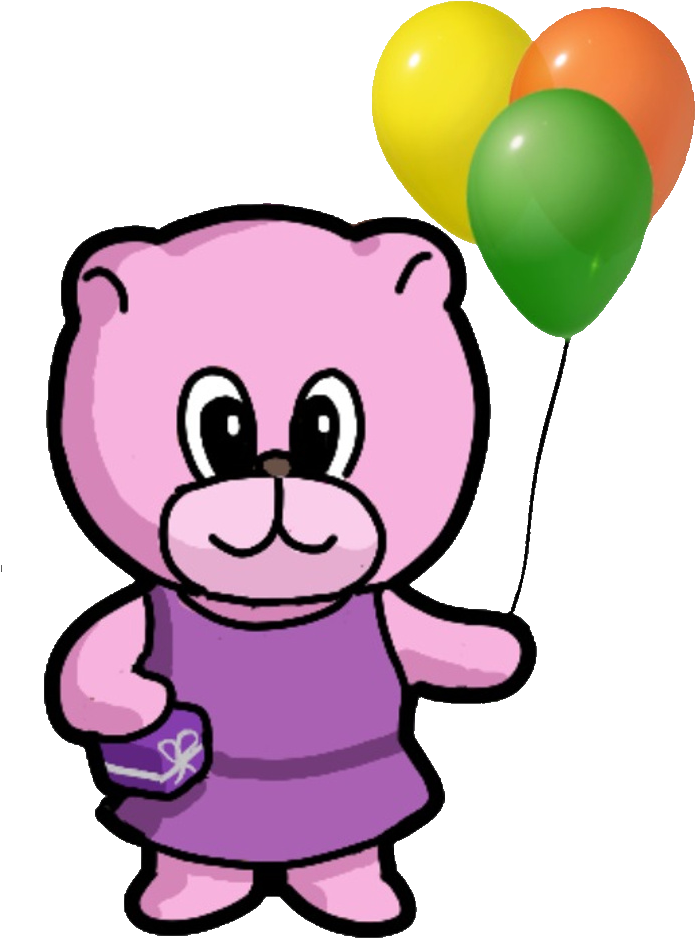 Teddy Bear Party Papers - Cartoon (732x1036)