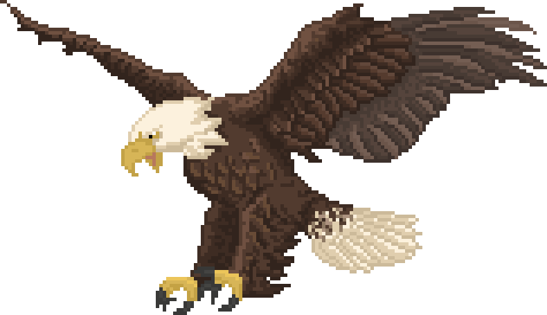 Romeeagle - Pixel Eagle (790x455)