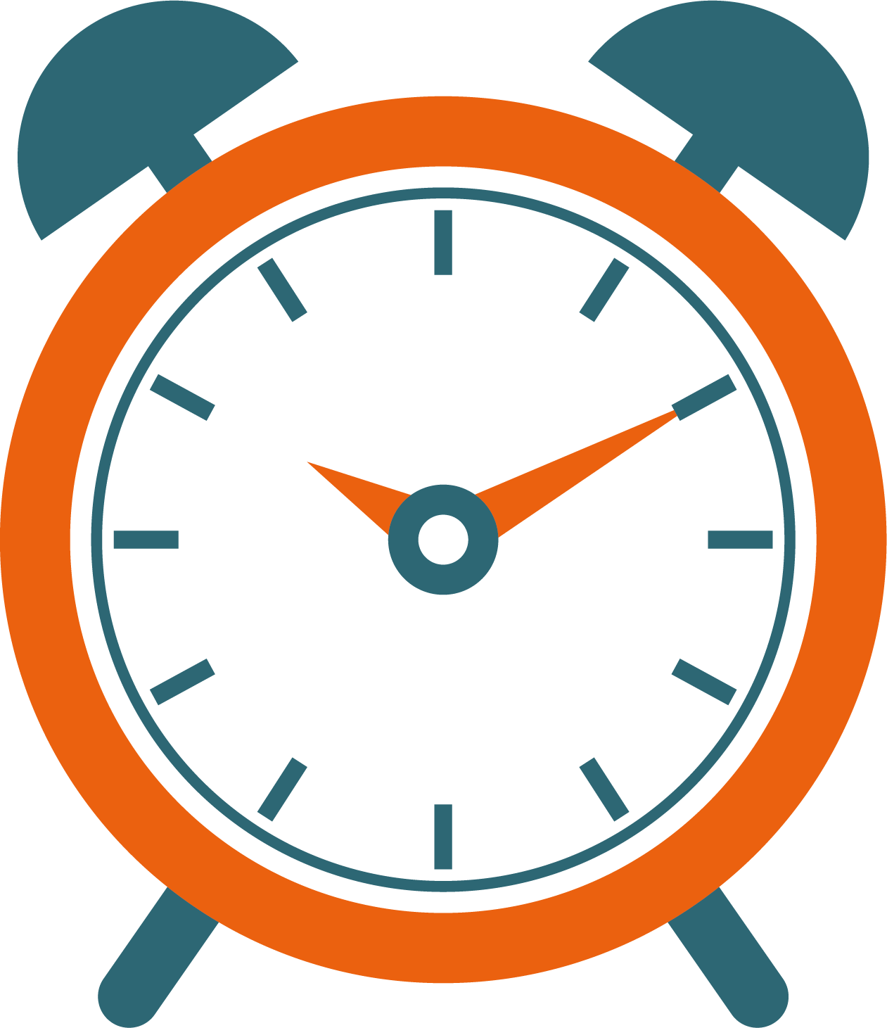 Alarm Clock Timer - Clock Cartoon Png (1261x1461)