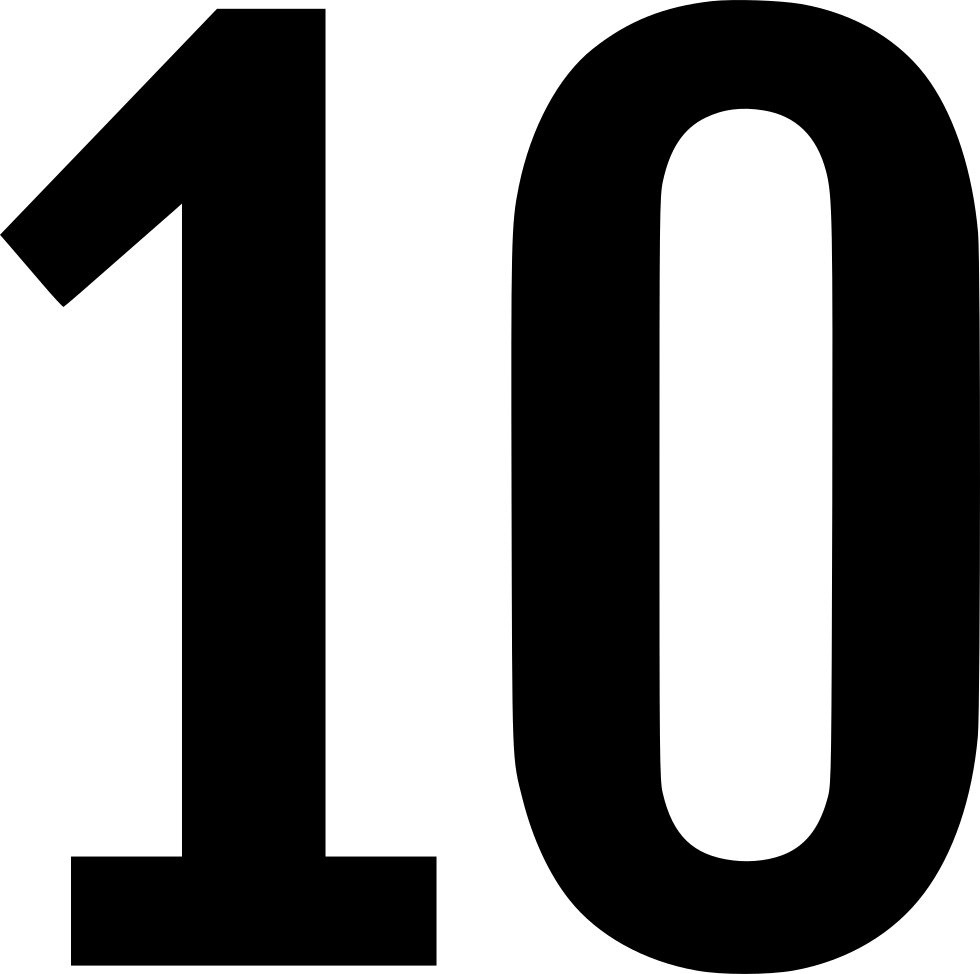 Online Number Ten Top Track List Comments - Scalable Vector Graphics (980x974)