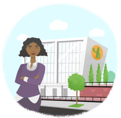 Landing Page Graphics For Kirusoft Dev - Illustration (500x455)