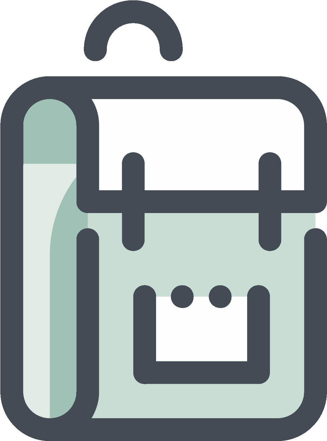 Backpack Icon - Icon (1600x1600)