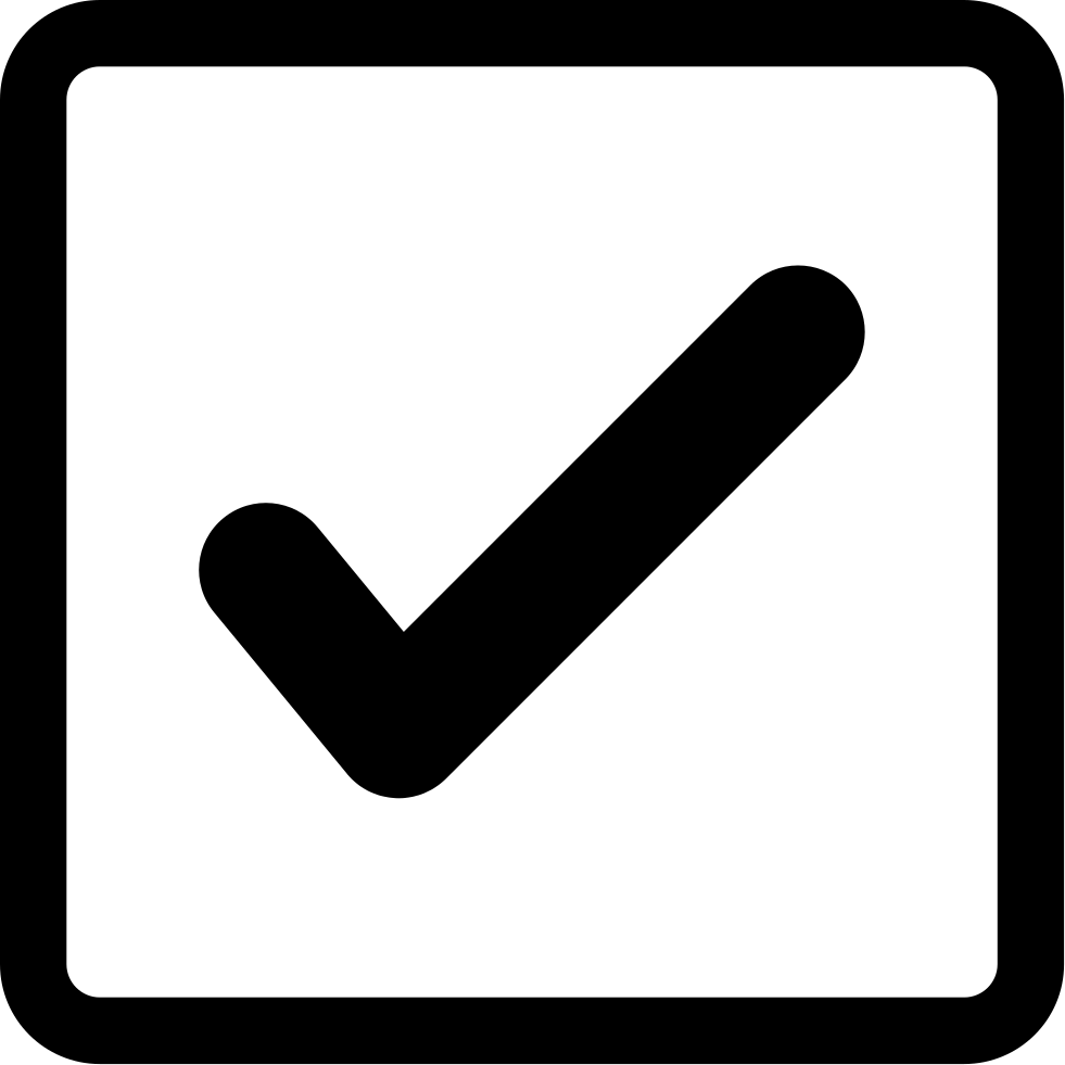 Ico Checkbox Selected Comments - Icon (981x981)