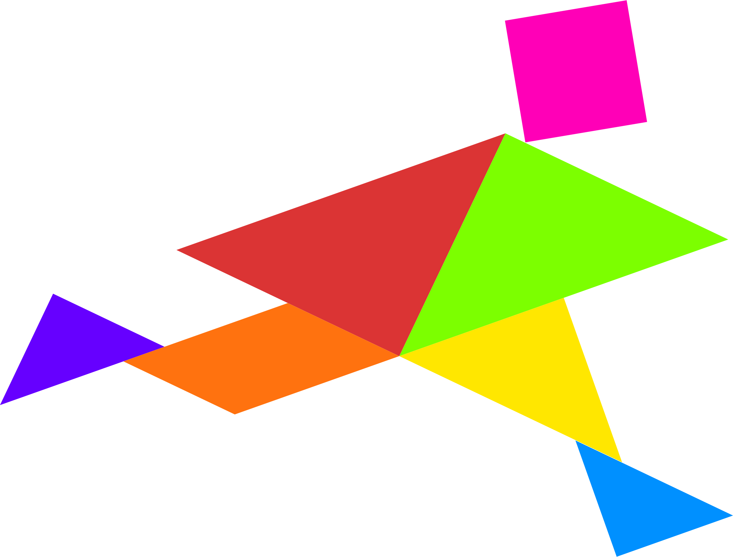 Big Image - Tangram Patterns People (2400x1824)