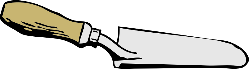 Medium Image - Trowel Clipart (800x222)
