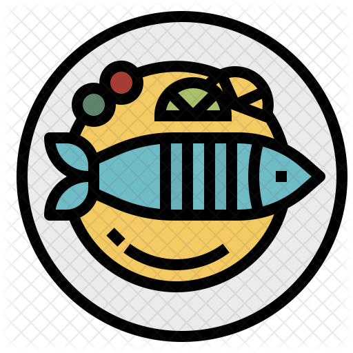 Fish Icon - Food (512x512)