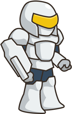 Cyborg Sprite Promo - Astronaut Sprite (500x500)