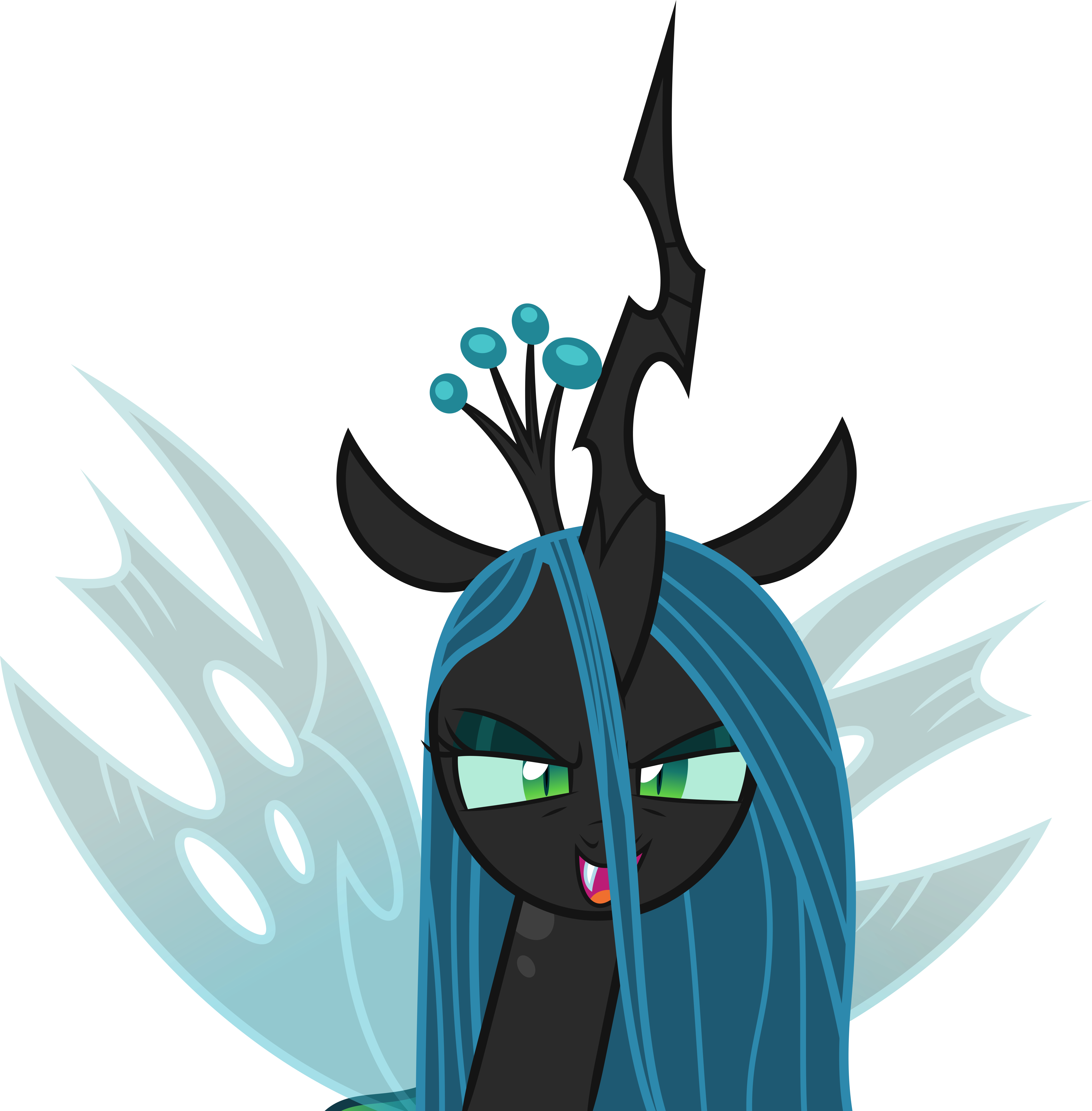 Queen Chrysalis Vector Download - Queen Chrysalis (4917x5000)