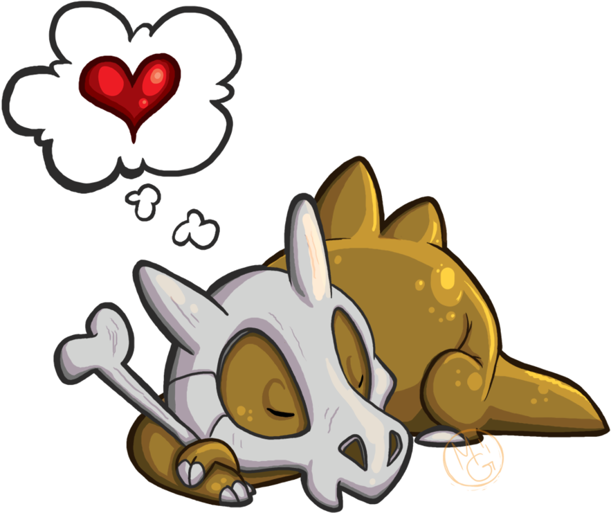 Cubone By Tea-tiger - Comics (900x788)