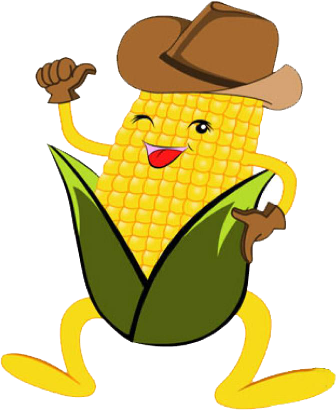 Cartoon Maize Popcorn - 玉蜀黍 人 (1001x944)