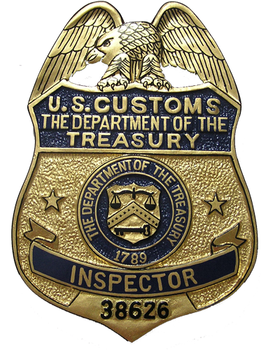 Badges - Us Customs Badge (500x500)
