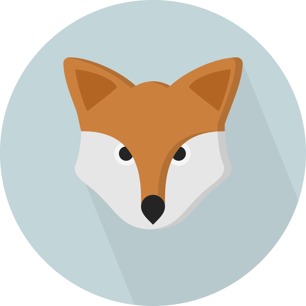 Creative Tail Animal Fox - Fox Icon (1024x1024)