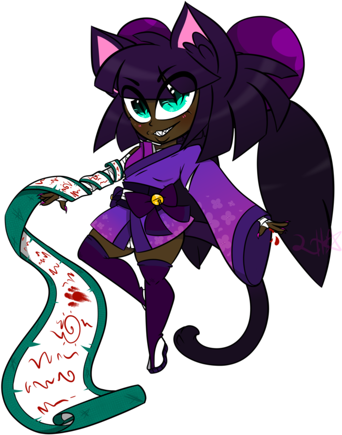 Kitty Kunoichi - Cartoon (766x1044)