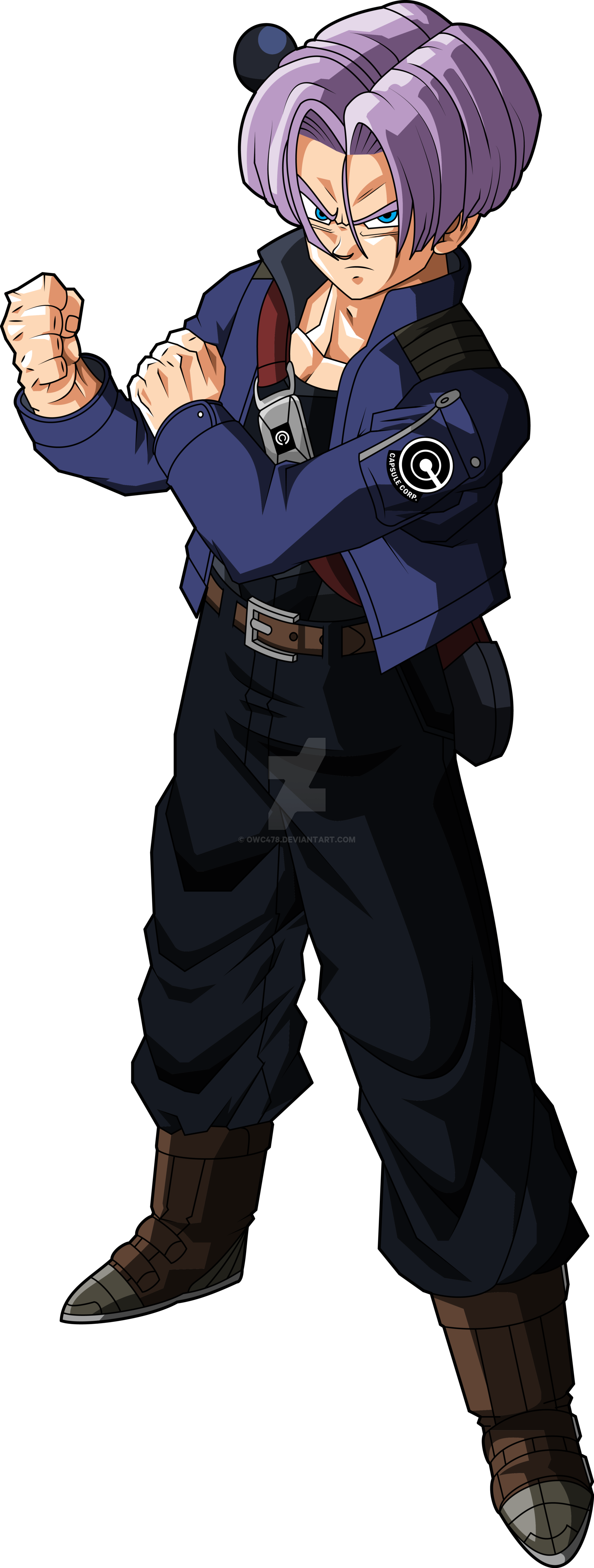 Future Trunks Mll Redesign By Mad-54 - Future Trunks (1600x4221)