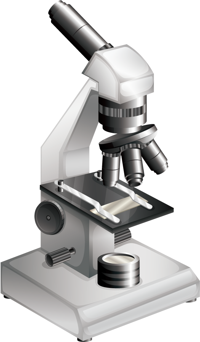 Microscope Bacteria Clip Art - Microscope Cartoon (1200x1200)