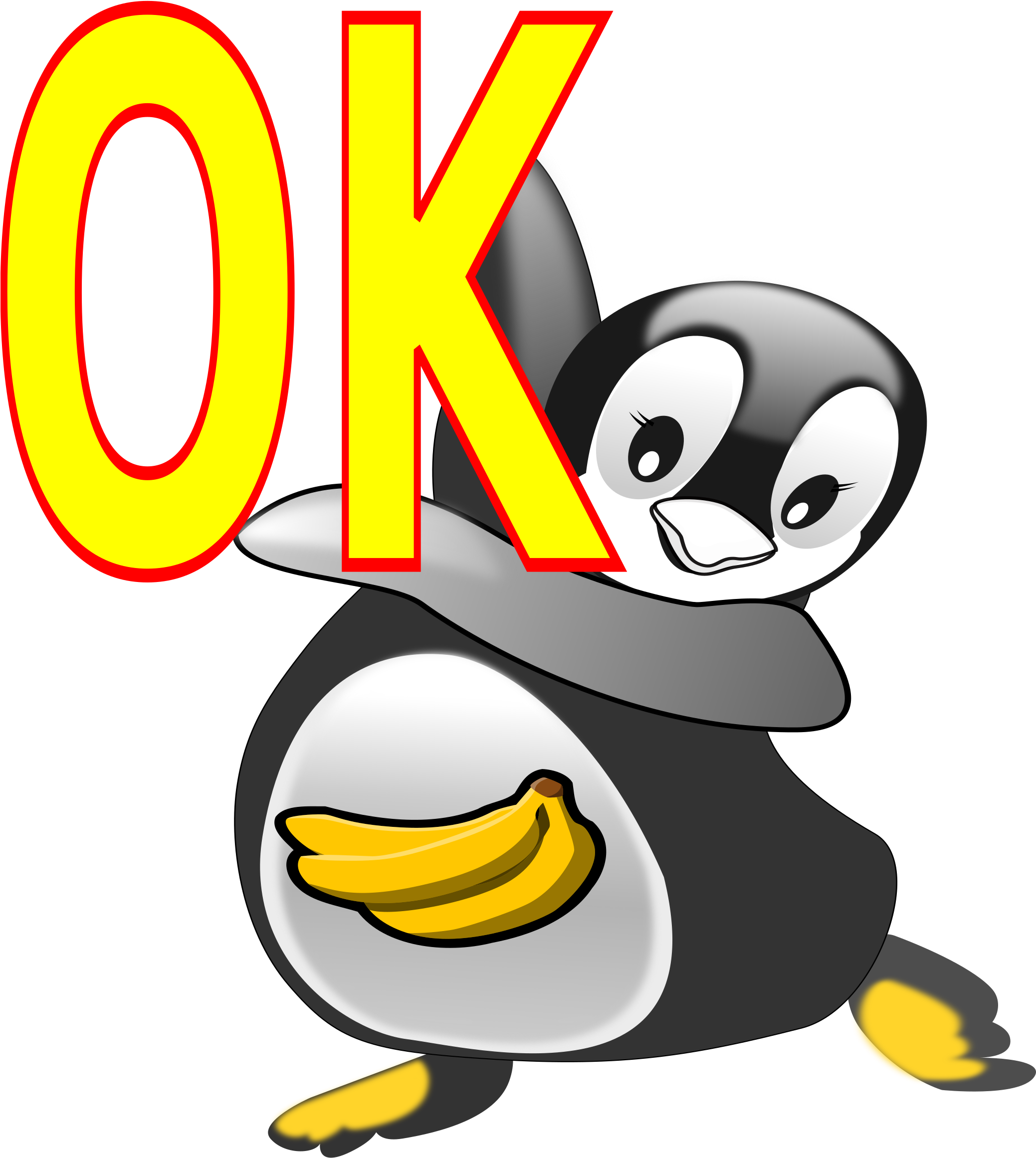 Big Image - Ok Clipart (2076x2400)