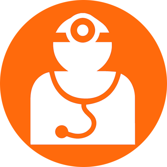 Emergency Response Training - Help Desk Icon Orange (572x572)