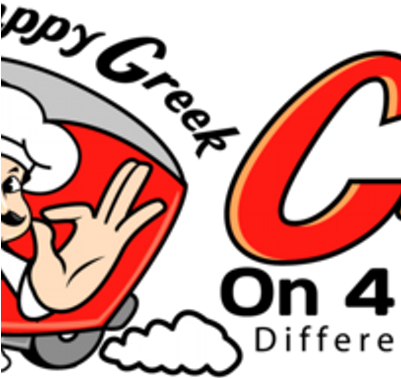 Chef On 4 Wheels - Emblem (400x400)