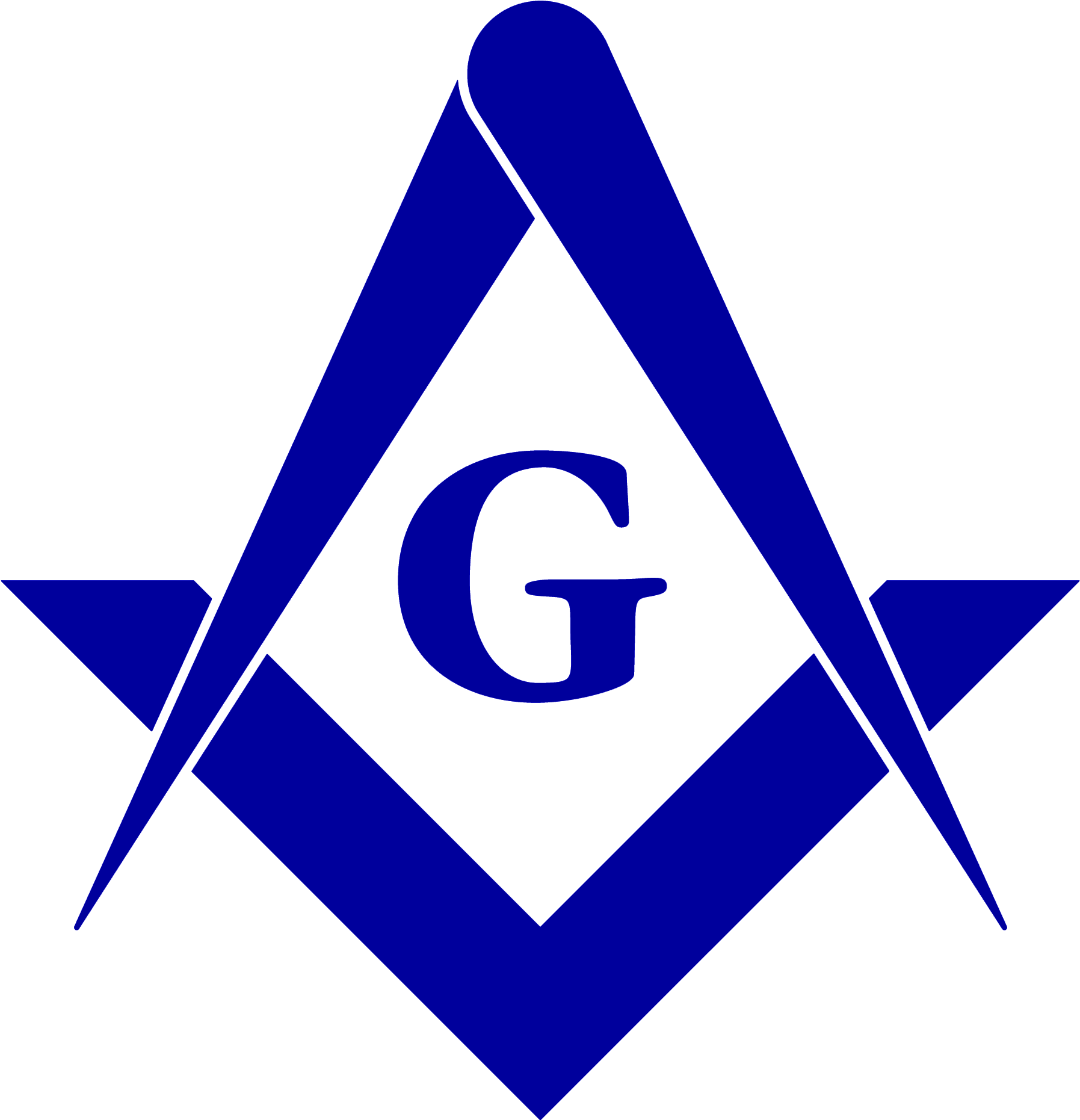 Masonic Clip Art Medium Size - Square Compass (1800x1882)
