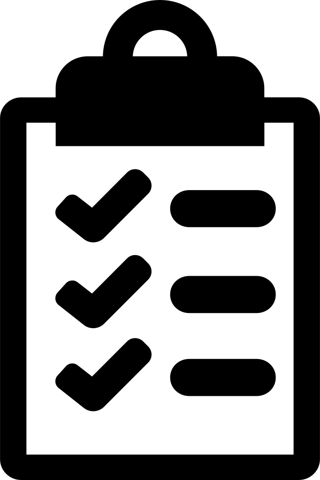 Tasks List On Clipboard Comments - Icon (654x980)