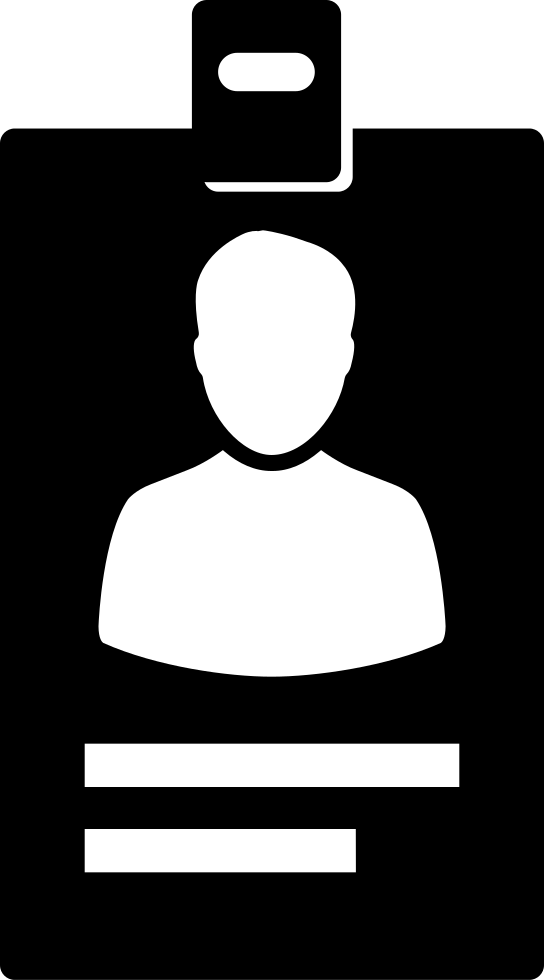 Id Card Comments - Portar Gafete (544x980)