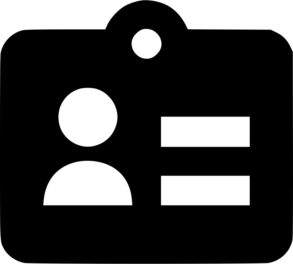 Id Card Comments - Identidad Icono (980x884)