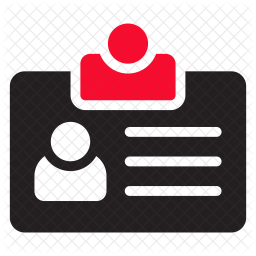 Identification Card Icon - Emblem (512x512)