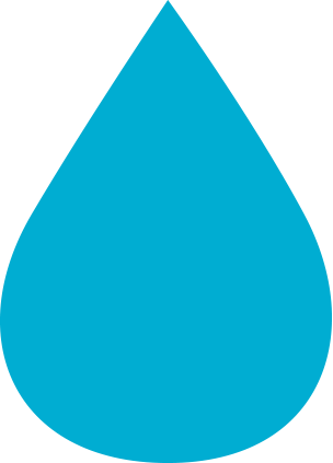 High Performance - Water Drop Icon Blue (304x423)