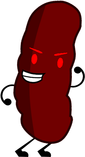 Evil Pickle Pose - Inananimate Insanity Evil Baseball (391x538)