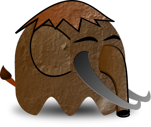 Cartoon Mammoth (640x540)