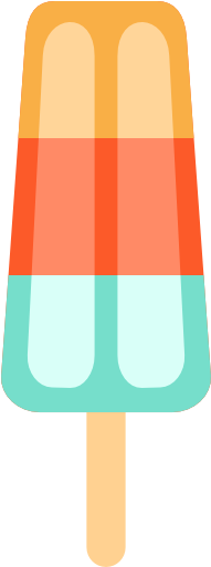 Popsicle Free Icon - Popsicle Vector Free (512x512)