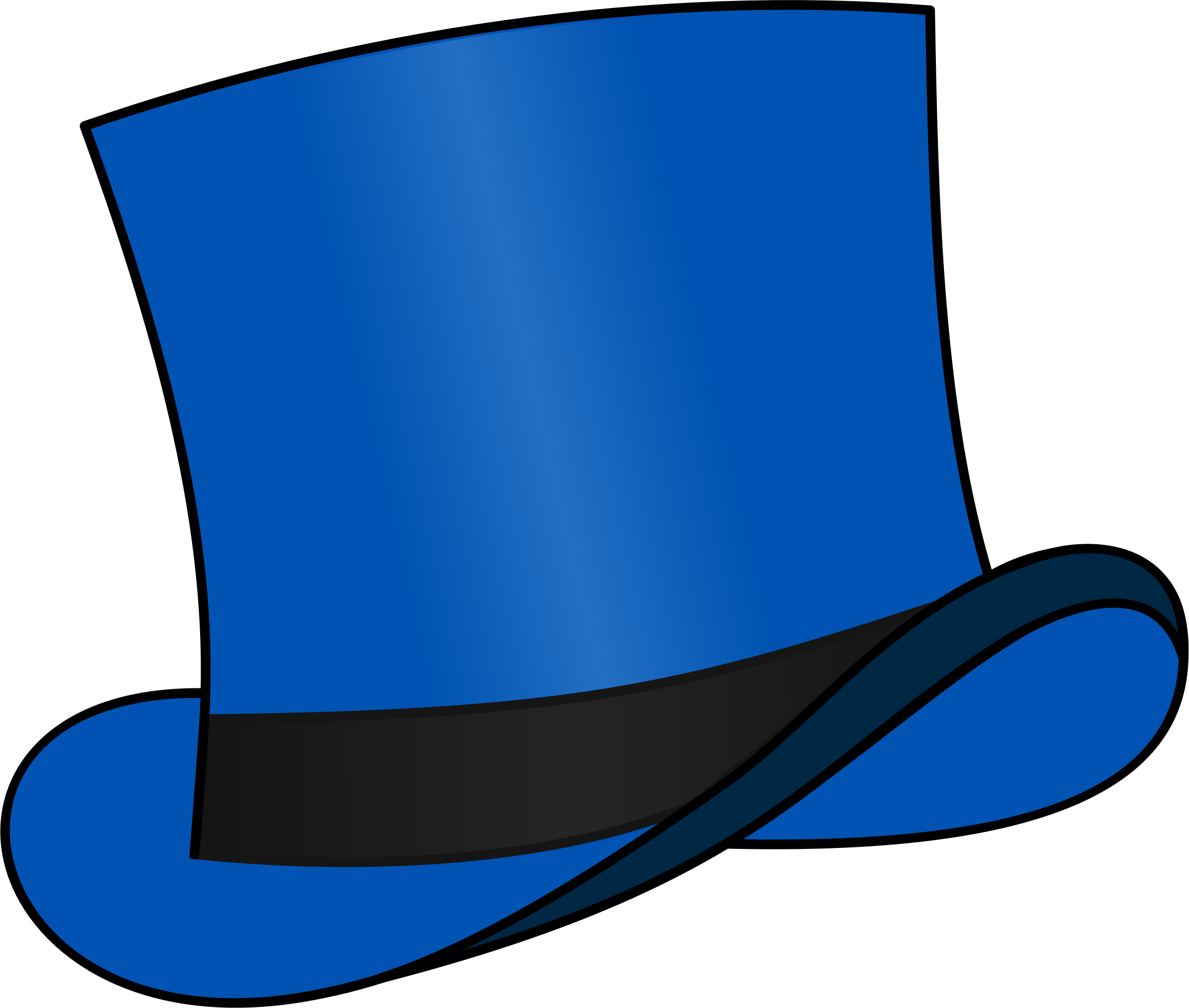 Image - Blue Hat Png (2377x2015)