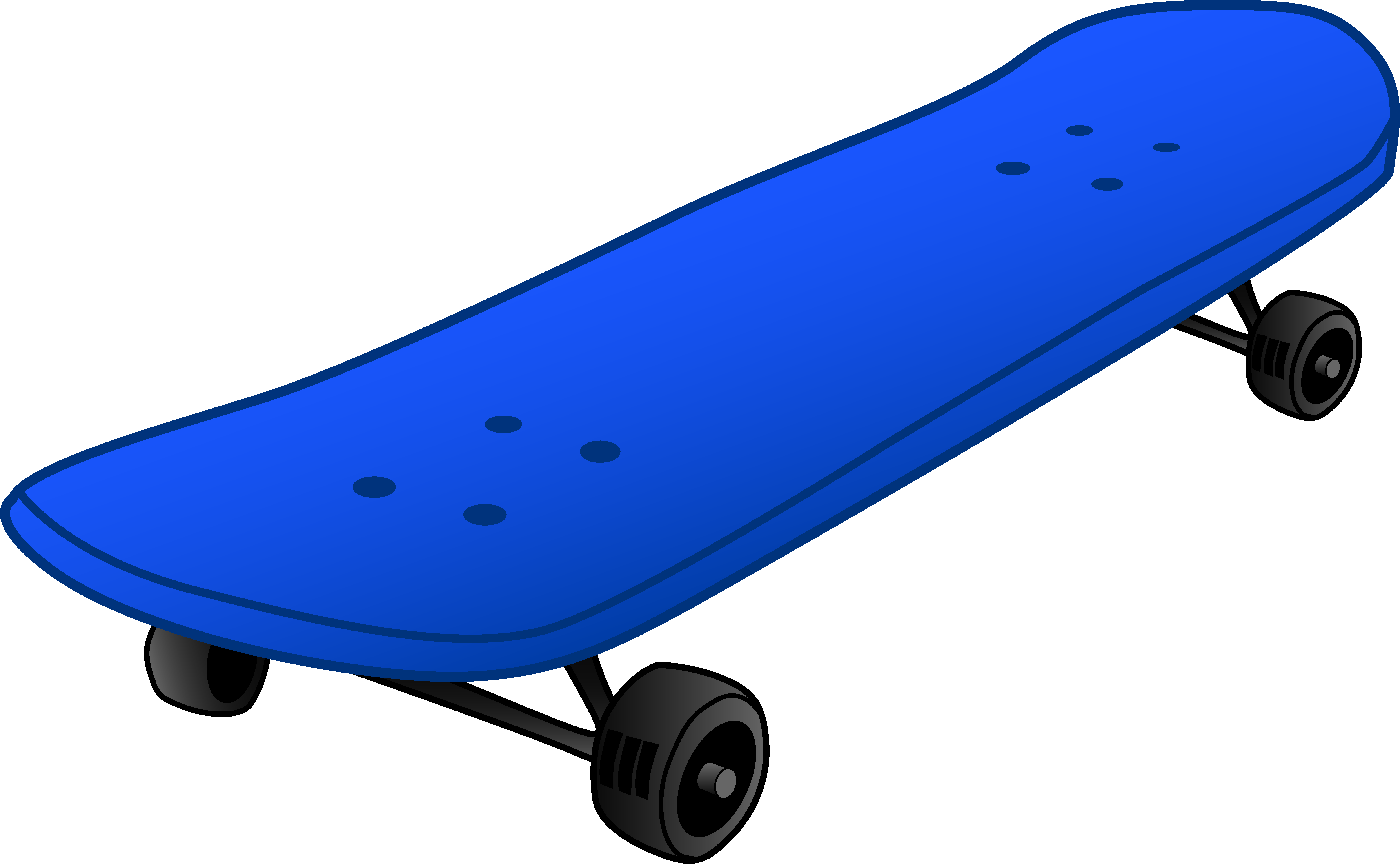 Clipart Skateboard (6371x3931)