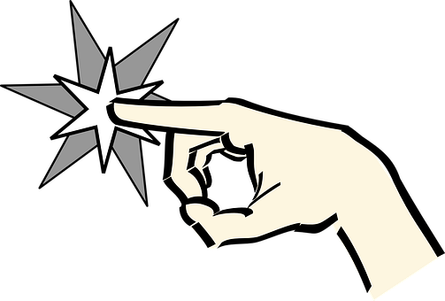 Touch, Touching, Finger, Point, Pointing - Animated Pointing Hand (503x340)