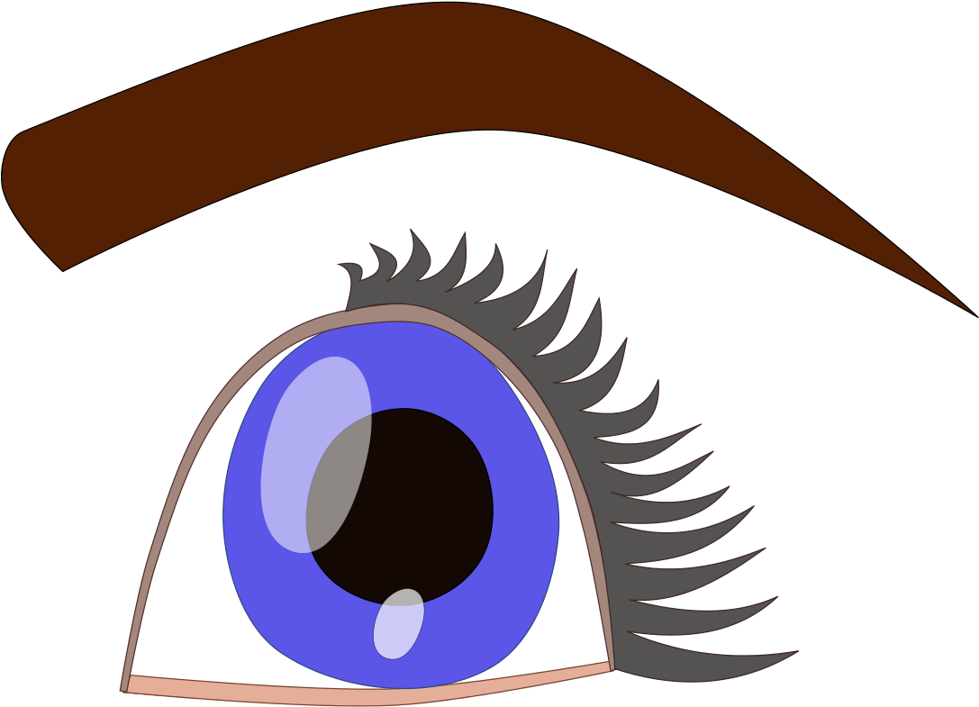 Eye - Clip Art (1280x896)