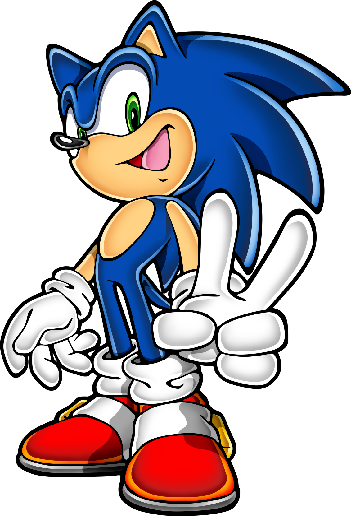 Sonic 68 - Sonic Advance 2 Sonic (1131x1659)