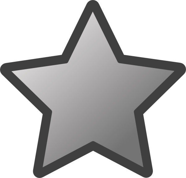 Star Clip Art (600x573)