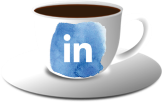Linkedin Coffee Cup - Coffee Cup (375x375)
