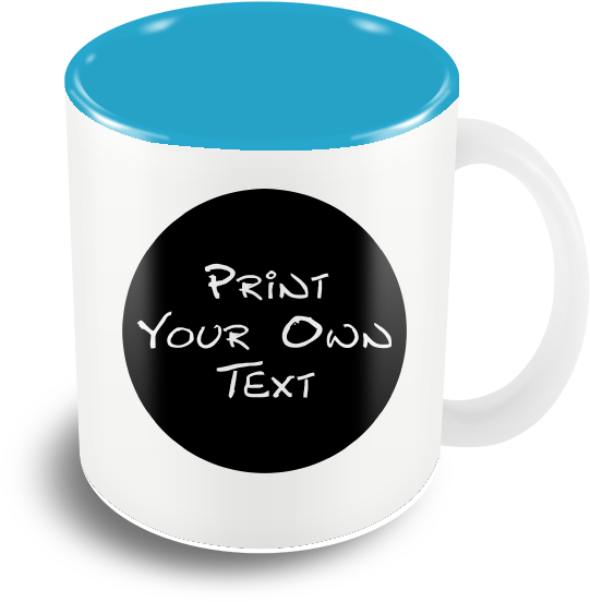 Inside Light Blue Coffee Mug - Coffee Cup (846x578)