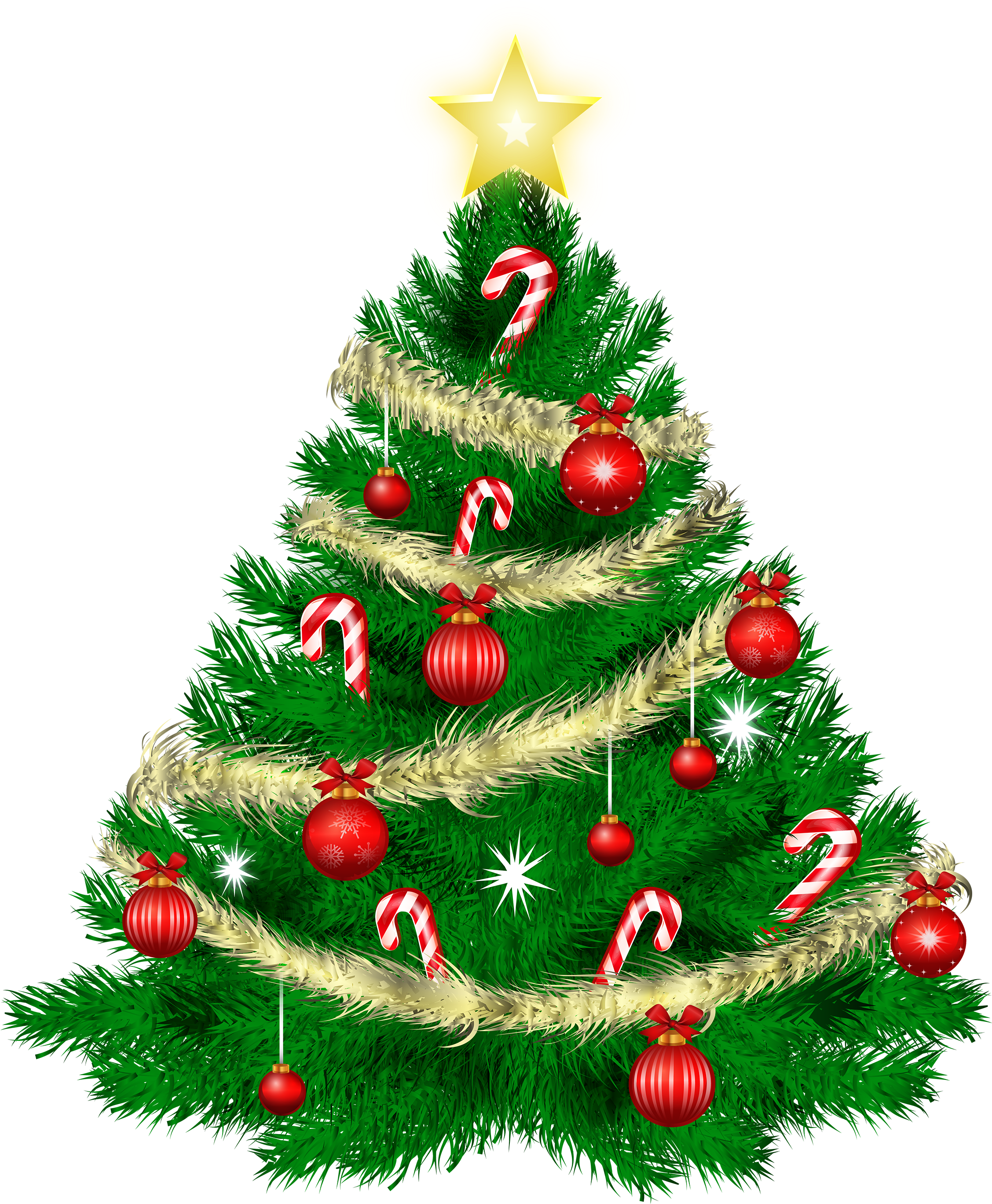 Christmas Tree Clipart Plain - 聖誕樹 卡通 (2500x3024)