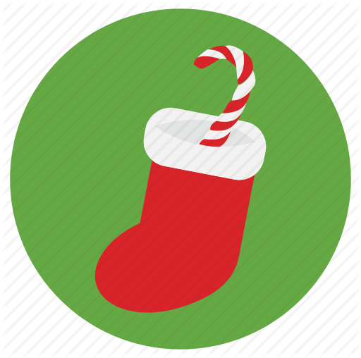 Candy Cane Clipart Ornament - Telegram (512x508)