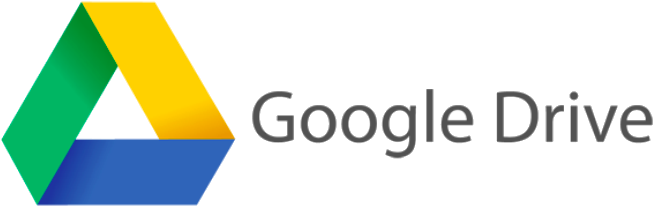Google Drive, Docs, Sheets, Slides - Google Drive Icon Png (670x218)