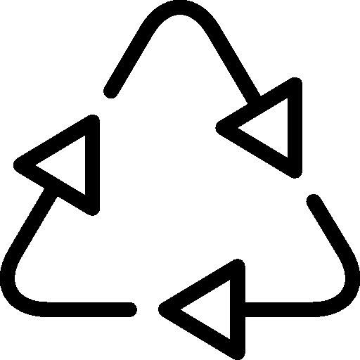 Pixel - Recycling Icon (512x512)