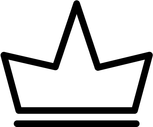 Pixel - Drawn Crown Transparent (512x512)
