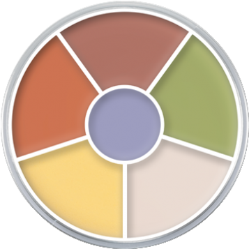 Kryolan Concealer Circle - Kryolan Concealer Circle Neutralizer (520x520)