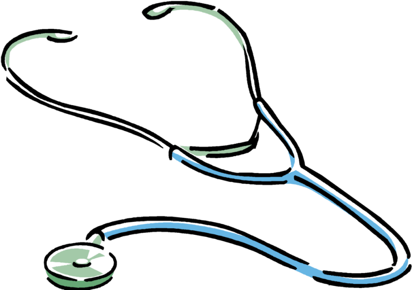 Stethoscope Clipart (830x589)