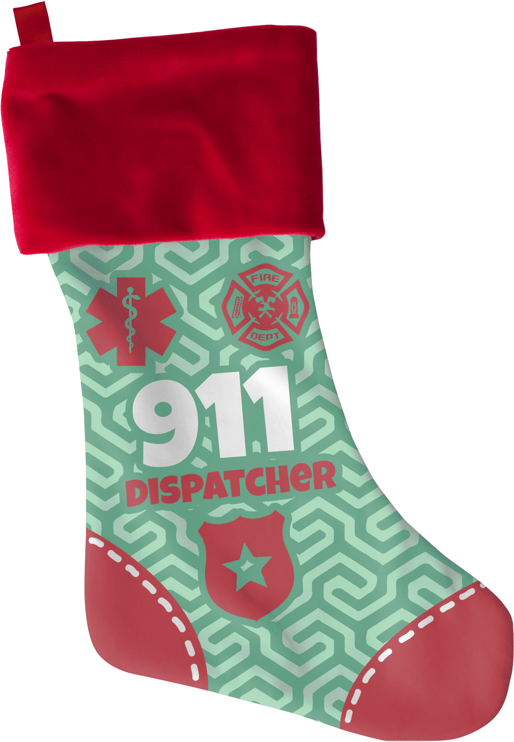 Drummers Christmas Stocking (1600x1600)