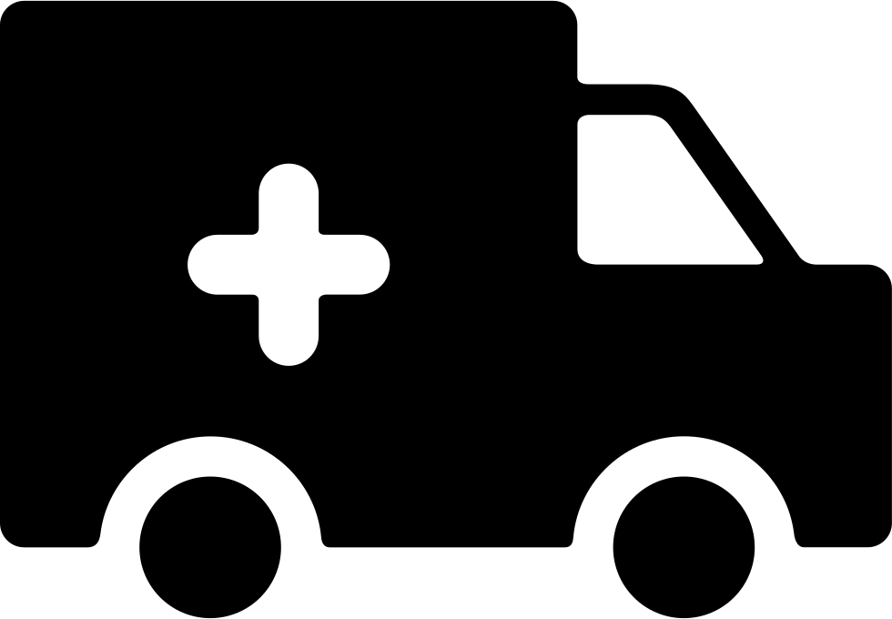 Ambulance Silhouette Comments - Icon (980x680)