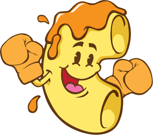 Mac N' Cheese Throwdown - Mac And Cheese Cartoon (500x441)