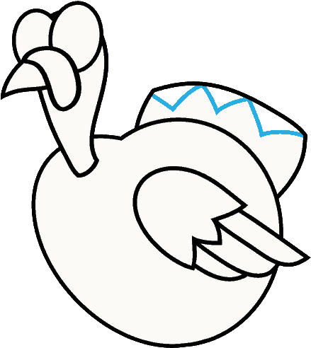 How To Draw Turkey - Turkey Drawing (680x680)